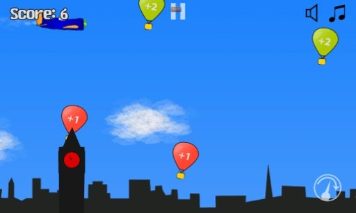 Airplane Balloons Game截图5