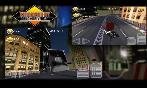 Xtreme drift: Truck driver 3D截图3