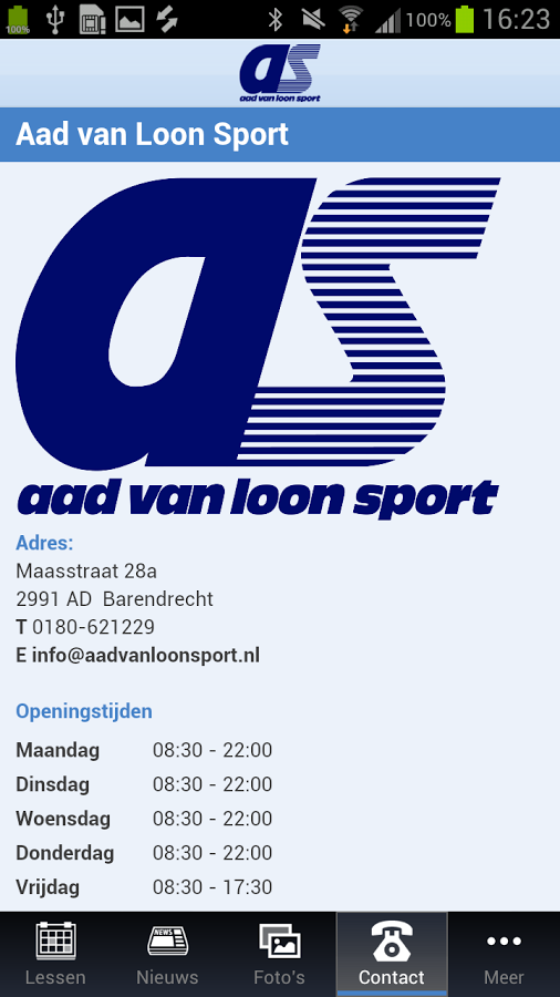 Aad van Loon Sport截图2