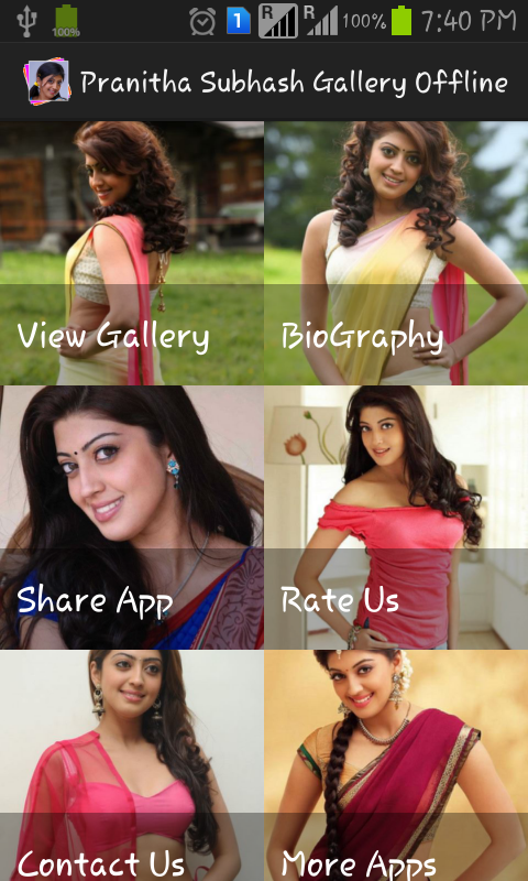 Pranitha Subhash Gallery Oflin截图1