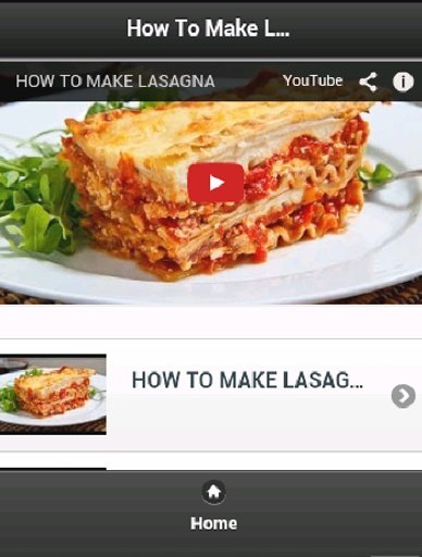 How To Make Lasagna截图5