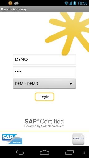 Payslip for SAP Gateway截图2