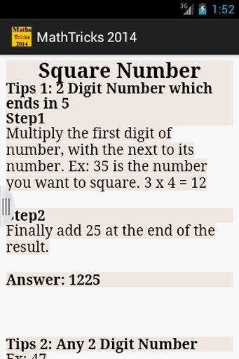 Math Tricks 2014截图6