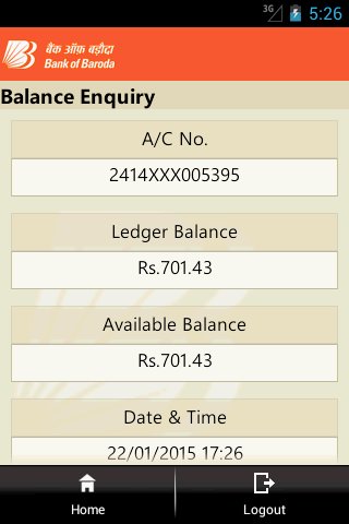 Bank of Baroda M-Connect截图7