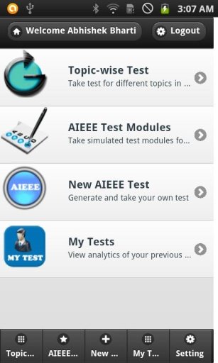 AIEEE Mock Test截图7