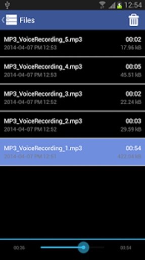 MP3 Voice Recorder截图5