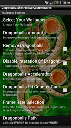 Dragonballz Shenron LWP截图11