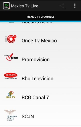 Mexico Tv Live截图6