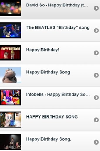 Happy Birthday Song Video截图2