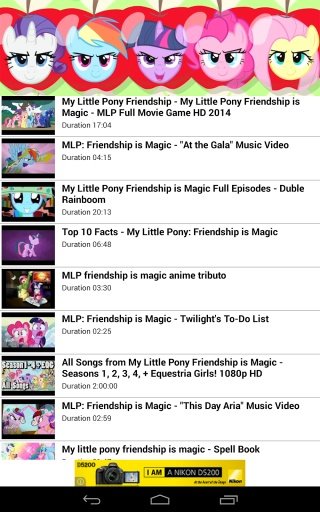 Pony Princess Videos List截图2