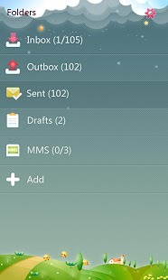 GO SMS Pro Shimmer ThemeEX截图4