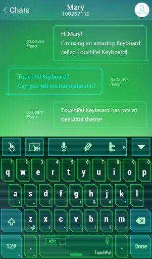 Technology TouchPal Theme截图6