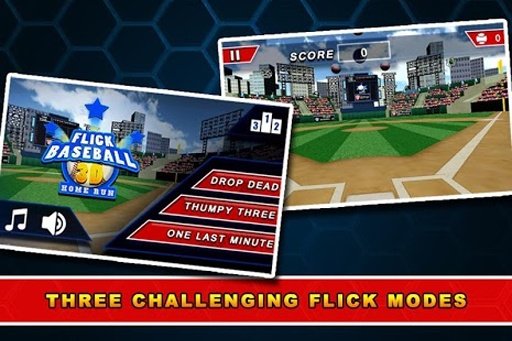 Flick Baseball 3D - Home Run截图1