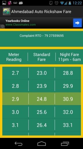 Ahmedabad Auto Rickshaw Fare截图2