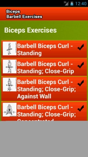 Barbell for Biceps截图2