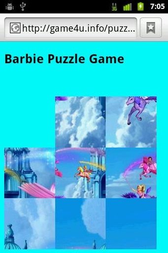 Barbie Pegas Game截图2