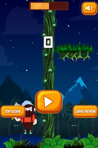 Timberman Midnight lumberjack截图1