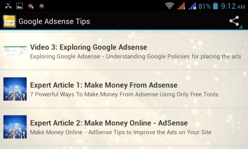 Google Adsense Tips截图2