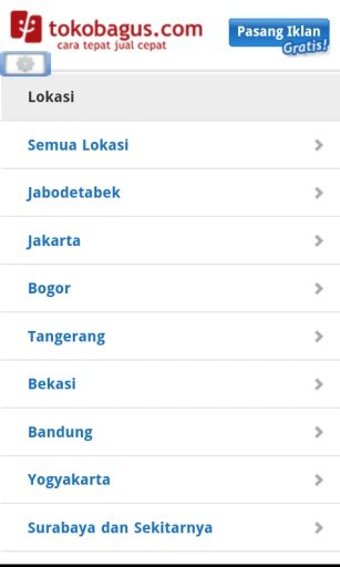 Mobile Web Tokobagus.com截图8