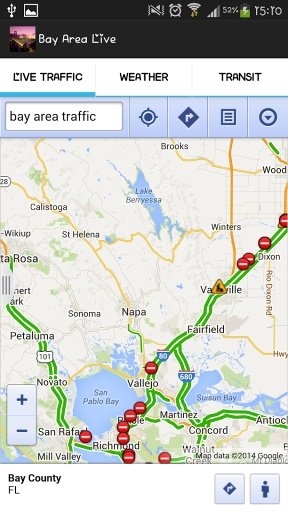 Bay Area Live-TrafficTransit截图3