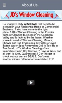 JD's Window Cleaning截图