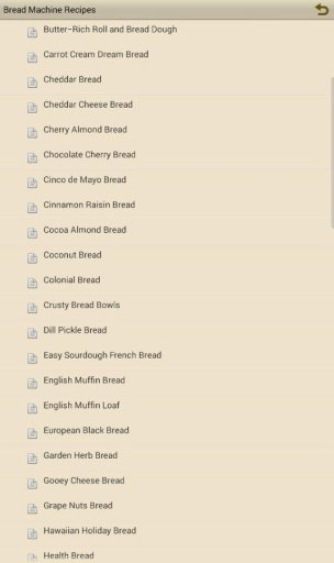 Bread Machine Recipes截图1