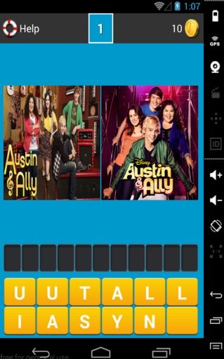 Austin And Ally Game Guess App截图7