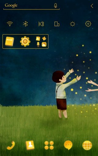 Autumn Night Atom Theme截图4