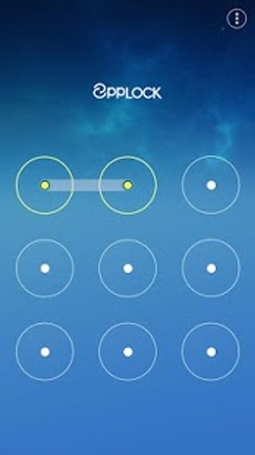 App Lock Theme: Fancy Blue截图4