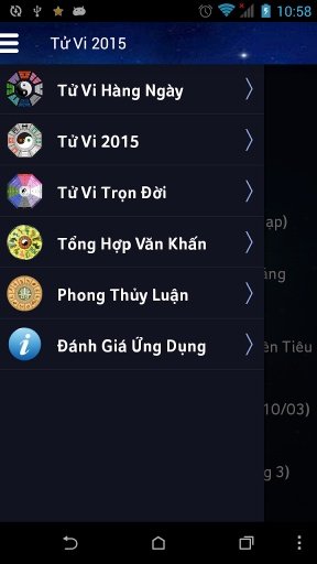 Xem Tử Vi 2015 Mới Nhất截图2