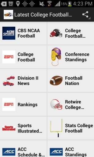 Latest College Football News截图4