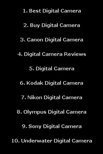 Digital Camera Best Buy截图2