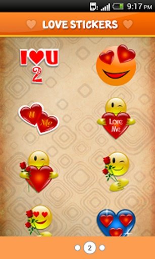 Love Sticker for Valentine Day截图1