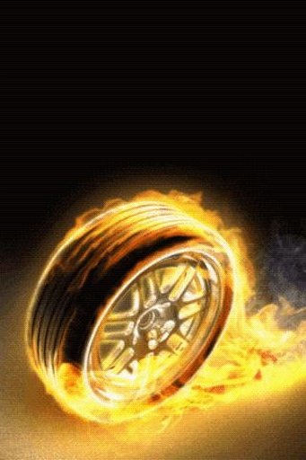 Fire Wheel Live Wallpaper截图1