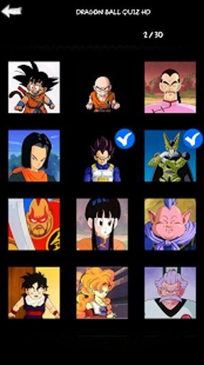 Dragon Ball Quiz HD截图9