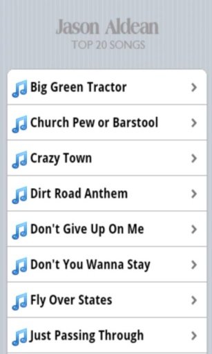 Jason Aldean Songs截图3