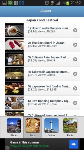 Japan Travel Guide Tube截图3