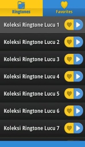 Koleksi Ringtone Lucu dan Unik截图3