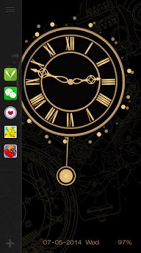 Time Clock Live Locker Theme截图1