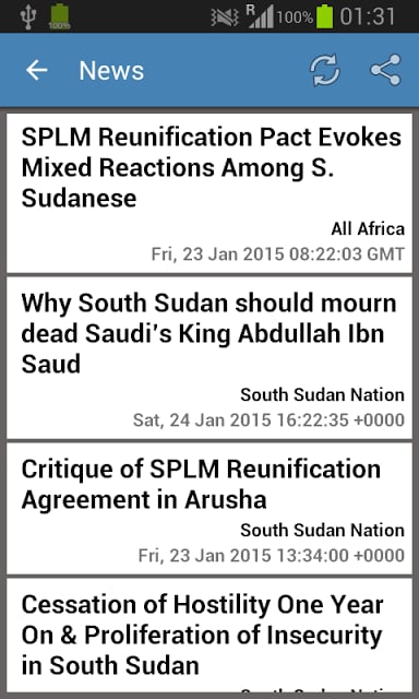 South Sudan Newspapers截图6