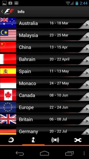 F1 2012 Timing App - Basic截图4