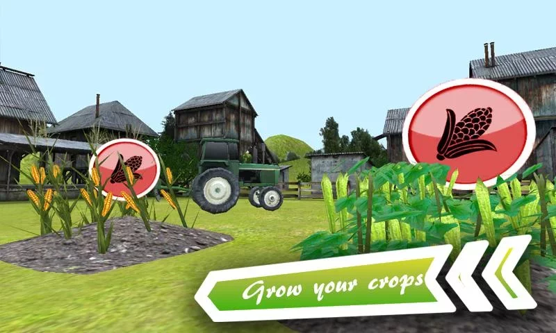 3D Farm Driver Tractor Parking截图10