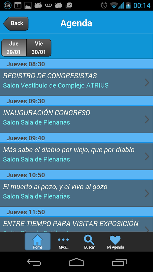 Congreso Especializado 2015截图2