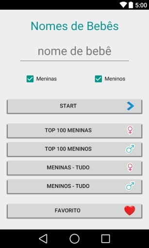 Nomes de Beb&ecirc;s截图1