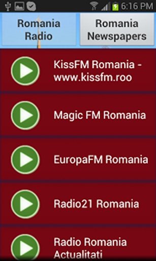 Romania Radio News截图5