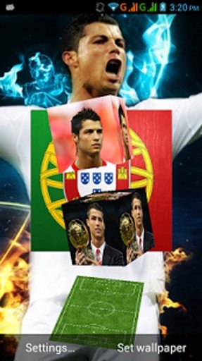 Cristiano Ronaldo Live Wallpaper截图7