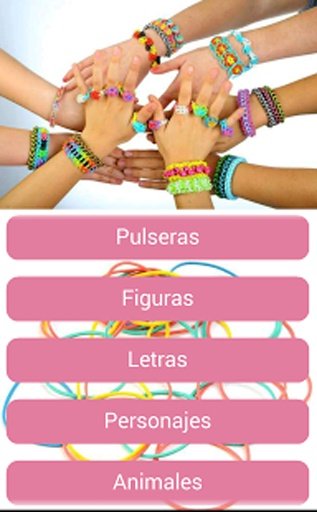 Pulseras con gomas en Espa&ntilde;ol截图7