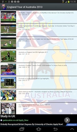 England Vs Australia The Ashes截图3