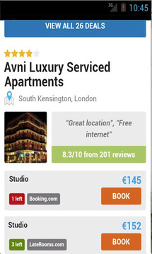 酒店预订价格 Agoda Hotel booking.com截图