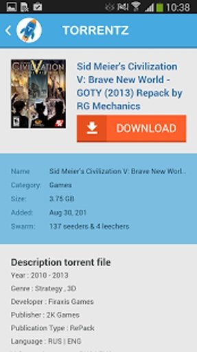 Best Torrents - Torrentz截图3